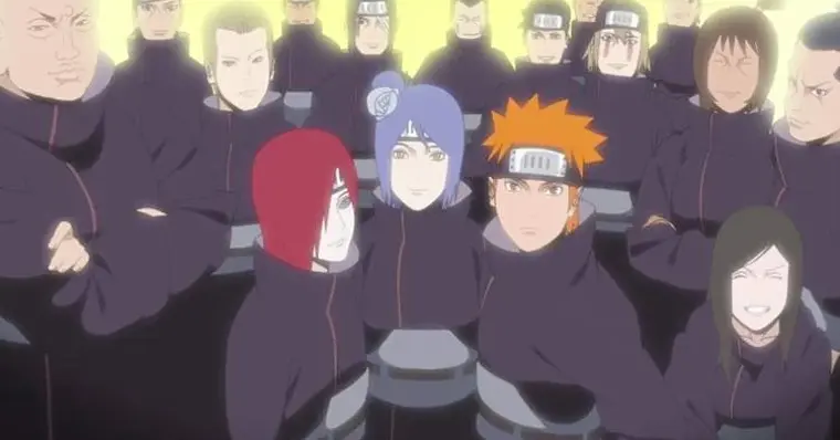 A HISTÓRIA COMPLETA DA AKATSUKI EM NARUTO 