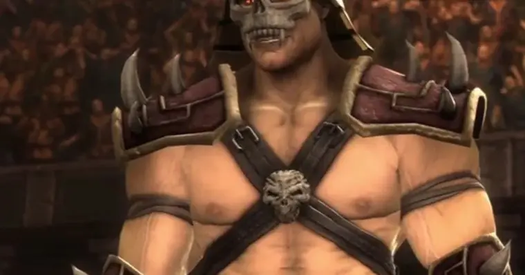 Mascara Shao Kahn Mortal Kombat