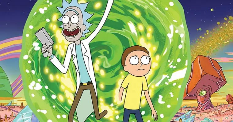 Rick e Morty destroem a família Simpson