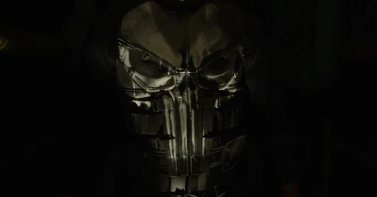 Memento mori 💀 : cena da série O Justiceiro (The Punisher) da Netflix 