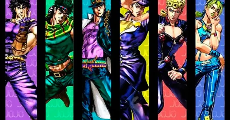 Coluna: Renda-se às poses e comece a assistir Jojo Bizarre Adventure -  Estúdio Homies