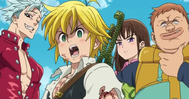Imagens Para Capas - Animes  Seven deadly sins anime, Nanatsu, Shows de  anime