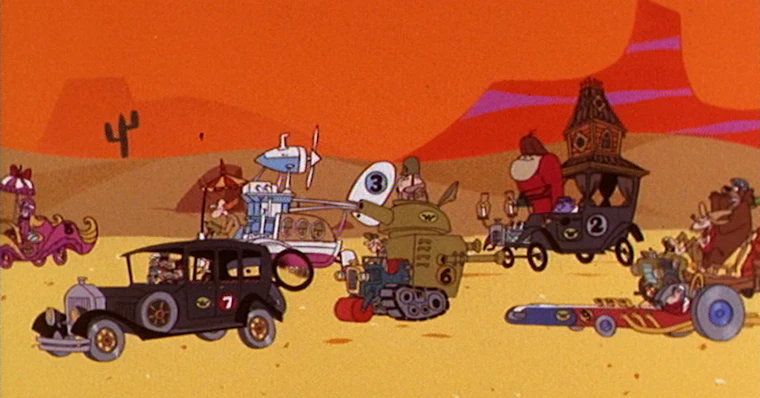 Os desenhos mais clássicos dos estúdios Hanna-Barbera - Movie Cars