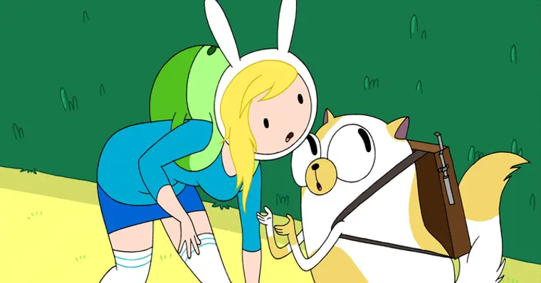 A Teoria sobre os filhos do Finn (ep.5 Fiona e Cake)