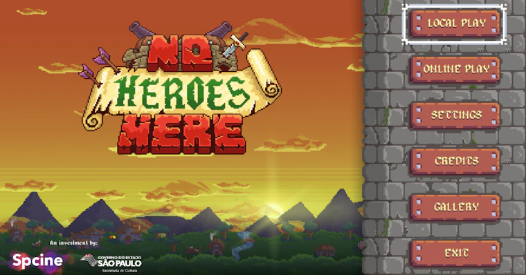 Análise: No Heroes Here (PC) tem multiplayer cooperativo e boa diversão  casual - GameBlast