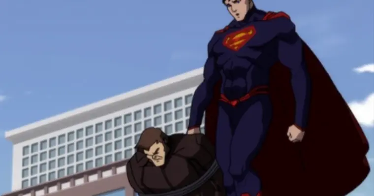 A Morte do Superman  Novo filme animado da DC ganha primeira imagem