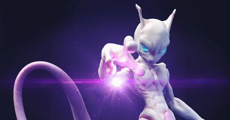 Detetive Pikachu  Mewtwo é o mesmo do primeiro filme animado de