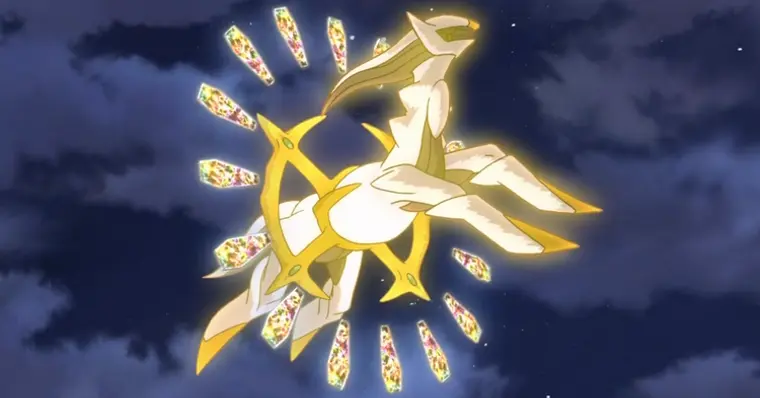 Arceus, o pokémon deus, é o mais forte?