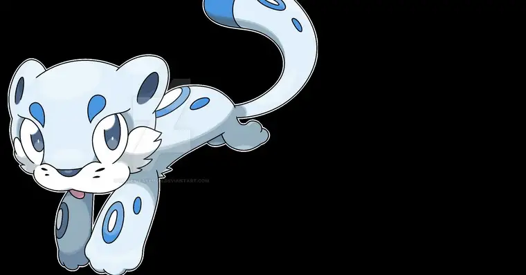 Um Pokémon fofo do tipo Fire que lembra um ovo · Creative Fabrica