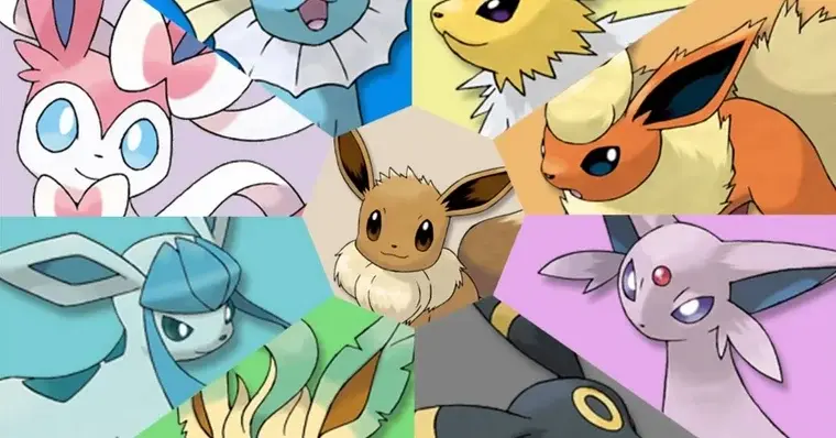 Descubra a origem dos nomes de cada Eevee em Pokémon Go  Pokemon, Pokemon  eevee evolutions, Pokemon eeveelutions