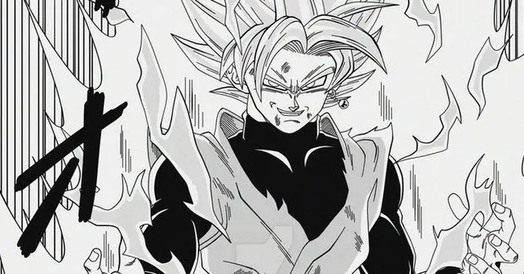 Desenhando O Goku Black Rose - ( DragonBall Super ) 