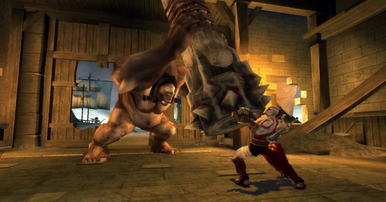 SAIU!! NOVO projeto GOD OF WAR: Chains of Olympus Remaster para