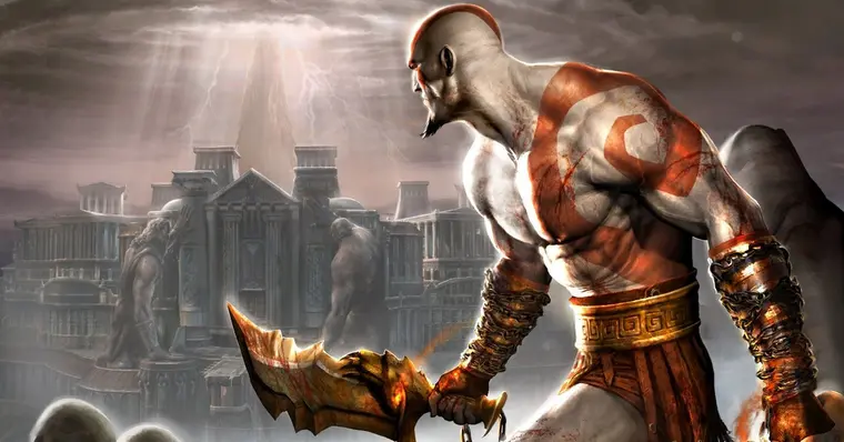 SAIU!! NOVO projeto GOD OF WAR: Chains of Olympus Remaster para