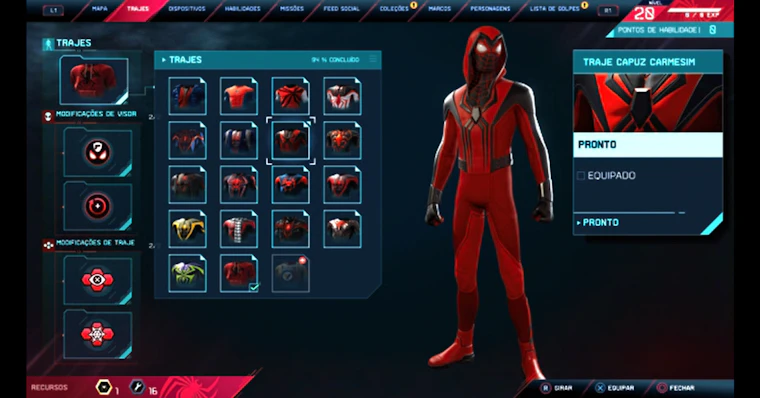 Spider-Man Suits - como desbloquear e quanto custam todos os Suits e Suits  Powers