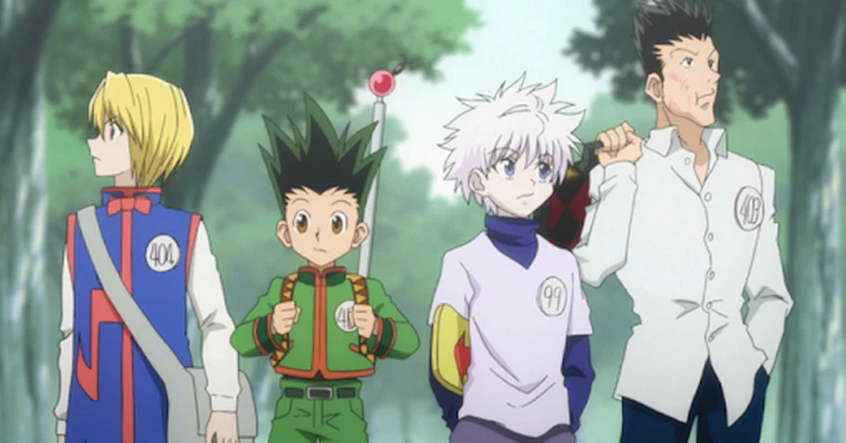 HxH: Comparação mangá, anime 1999 e anime 2011 Criado por mim kkkkkkkkk