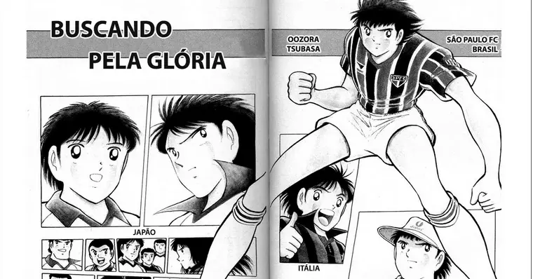 Super Campeões - O quê aconteceu com nosso craque aí, campeões? . . . . . .  . . . . . . . . . #captaintsubasa #tsubasa #animes #anime #brasil #brazil  #japan #Japao #tokyo #manga #mangaka #futebol #football #soccer