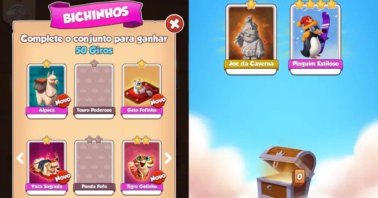 200 MIL GIROS GRÁTIS NO COIN MASTER COM AS COLEÇÕES DE CARTAS