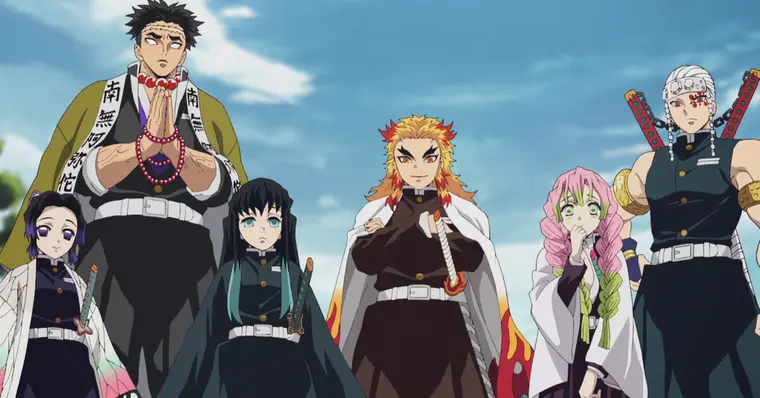 Todos os Hashiras de Demon Slayer - Kimetsu no Yaiba!