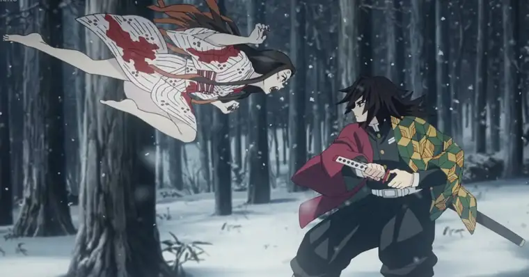 Luta Final do Tokito Dublada em Demon Slayer? 🤔🔥 #anime #kny #demons
