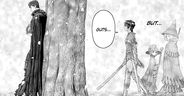 alguém sabe? #berserk #casca #griffith #guts