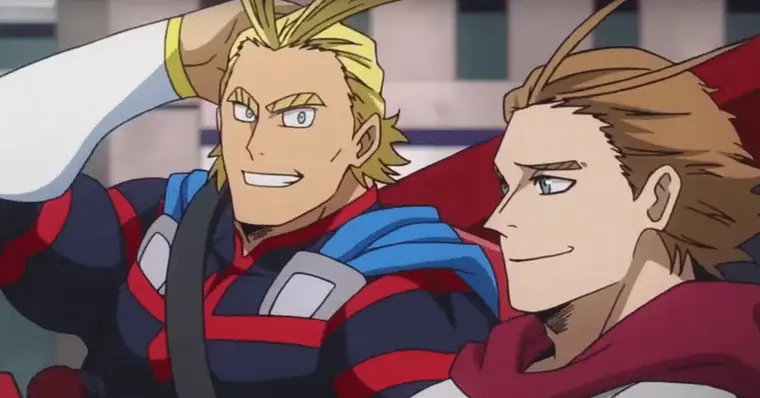 ALL MIGHT USA A QUIRK DE TODOS DA 1A! AOYAMA E HAGAKURA BRILHAM