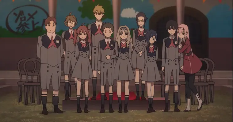 OS PERSONAGENS MAIS ODIADOS DE DARLING IN THE FRANXX