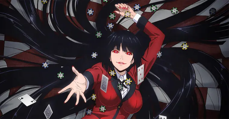 2 temporada de Kakegurui ganha visual para os personagens