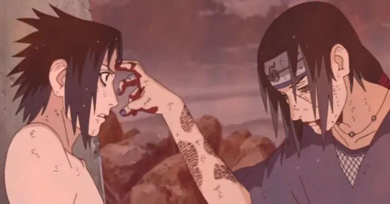 Sasuke vs Danzou dublado português de Portugal #anime #akatsuki