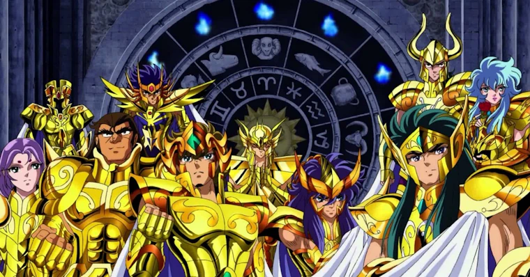Os 12 Cavaleiros de Ouro de Saint Seiya Omega