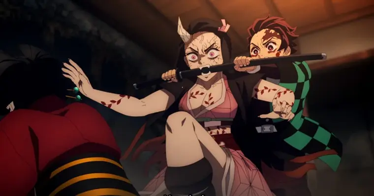 Demon Slayer Brasil - Não ofenda nossa Nezuko, seu Oni cara de