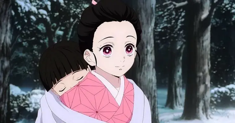 Por que o cabelo de Nezuko mudou de cor em Demon Slayer?