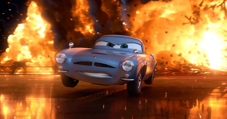 Confira vários carros famosos da ficção como personagens de Carros 2 da  Pixar