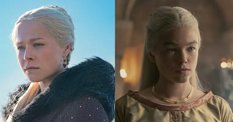 House of the Dragon: As duas intérpretes de Rhaenyra Targaryen não