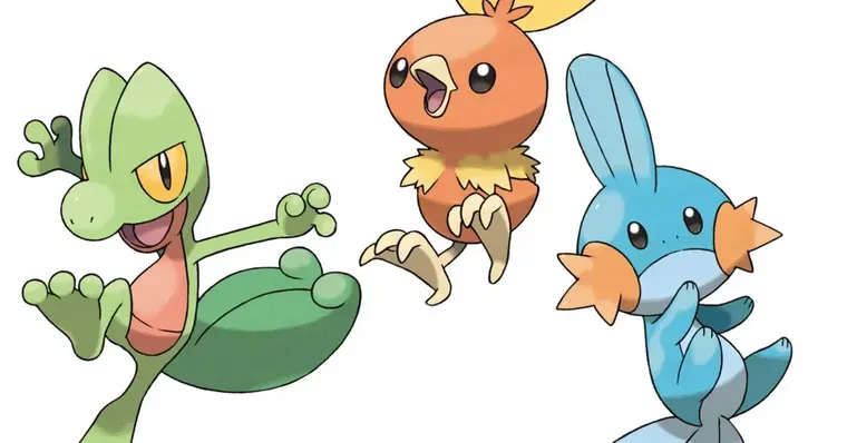 Quem são os Pokémon iniciais de cada geração?