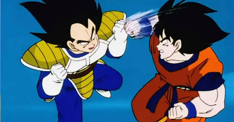 Goku e Vegeta foram superados
