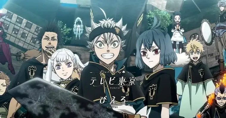 Trevo Preto - Black Clover está entre os 10 animes mais assistidos