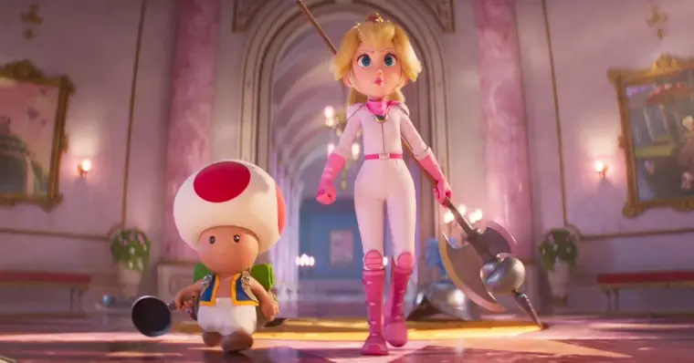 Fui assistir a estreia do filme do Mário de cosplay! #supermario #cosp