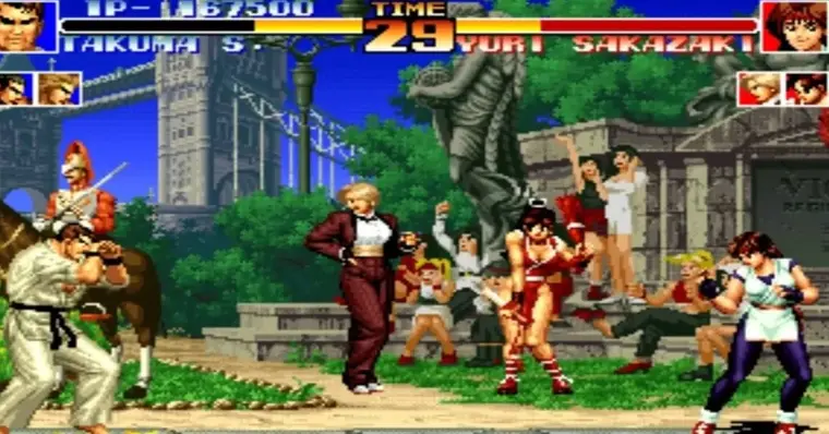 The King of Fighters 97 - PS1 - Personagens Secretos - 080! 