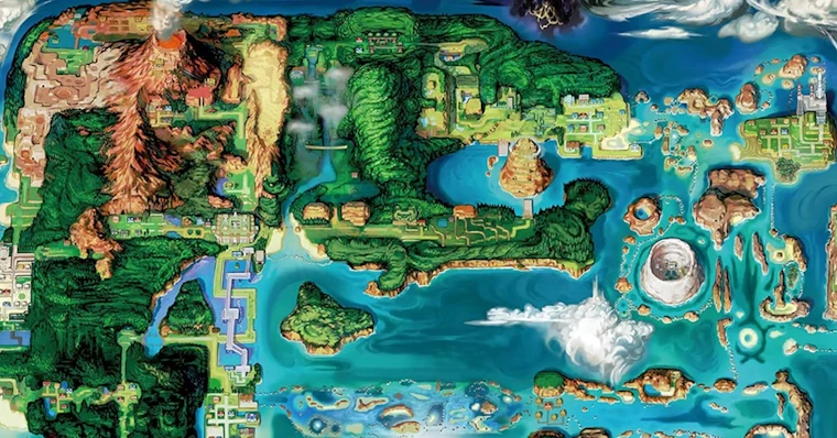 10 coisas que você não sabia sobre as regiões de Pokémon