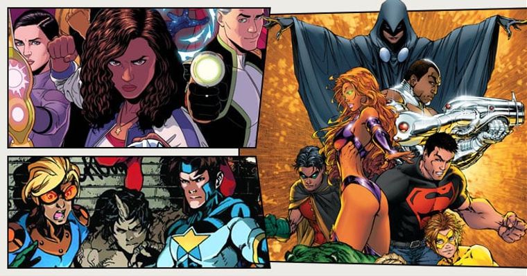 As 10 Melhores Equipes Teen Da Marvel E Da Dc Comics Legião Dos Heróis