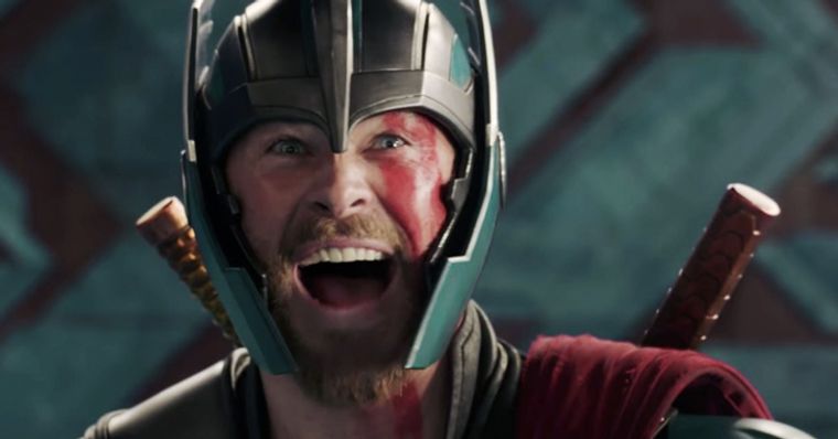 Thor: Ragnarok – Arte conceitual mostra Thor e seus companheiros no final  do filme!