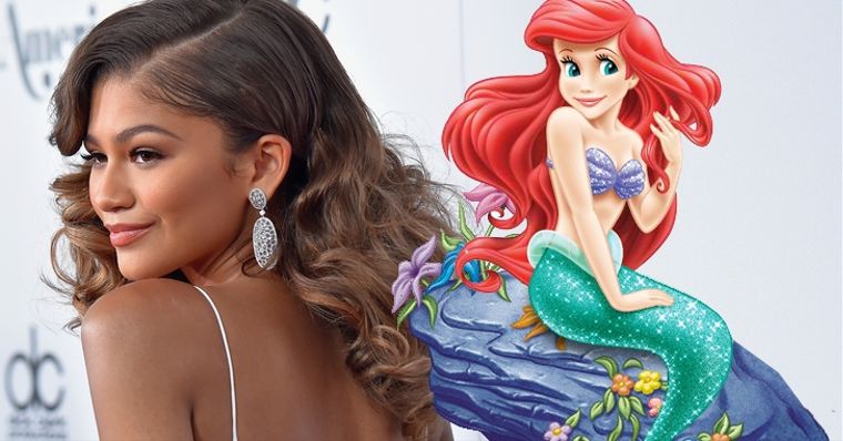 A Pequena Sereia Zendaya Pode Protagonizar Remake Em Live Action Da Animacao