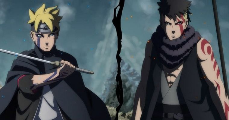 Boruto e Kawaki aparecem em imagens inéditas do anime