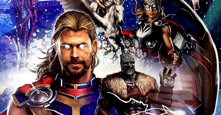 Thor: Love and Thunder - Pôster "falso" é, na verdade, arte oficial do filme