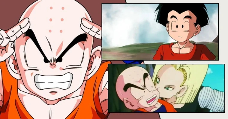 Kuririn vs Chaos a discussão de carecas #animedragonball #dragonballcl