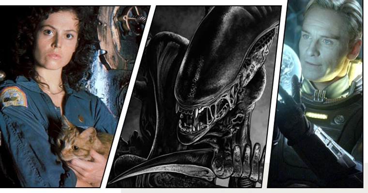 Como desenhar o Alien (Alien Convenant)  Filmes de ficção científica, Alien,  Ficção científica