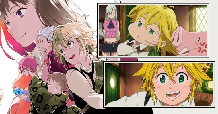 The Seven Deadly Sins  Seven deadly sins anime, Anime sete pecados  capitais, Anime engraçado