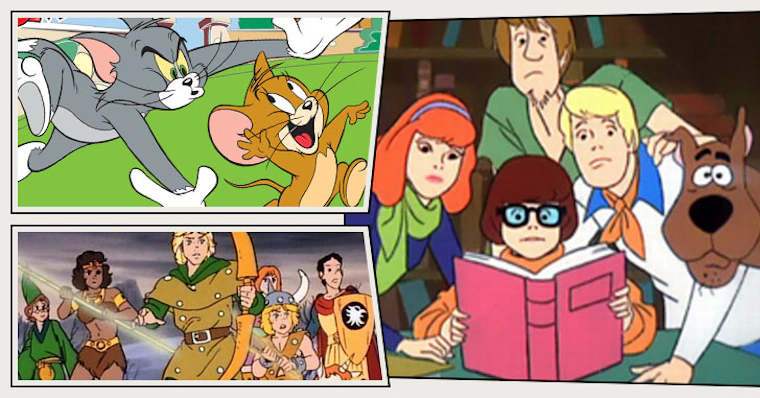 Assim seriam estes 13 personagens de desenhos animados mais velhos