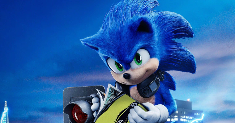 Novo pôster de Sonic: O Filme mostra mascote com seu novo melhor amigo