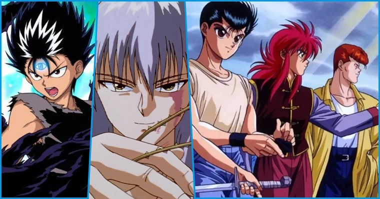 Yu Yu Hakusho  Visuais de Kurama e Hiei no novo anime são revelados